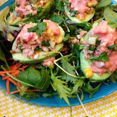Avocado Tuna Cups A picture of Avocado Tuna Cups.