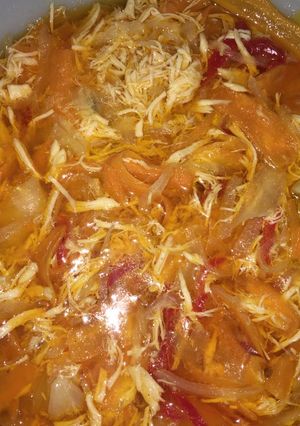 Una foto de Escabeche de pollo