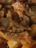 Guisado de lechal con alcachofas