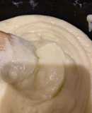 Crema pastelera de leche de coco