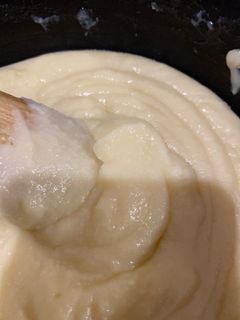 Una foto de Crema pastelera de leche de coco