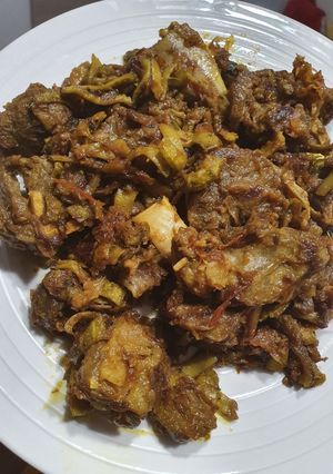 A picture of Mutton karely.