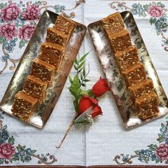 A picture of Besan Rava Burfi. (Diwali Special).