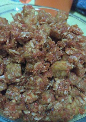 Foto resep Tempe rebon balado