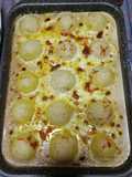 Baked Potato Balls with Chicken