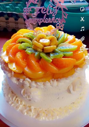 Una foto de Torta de frutas