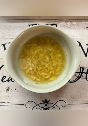 Pirított tészta leves recept fotója