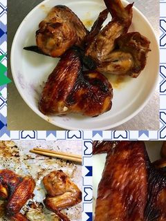 燒烤香雞翅~國際牌水波爐 的食譜成品照片