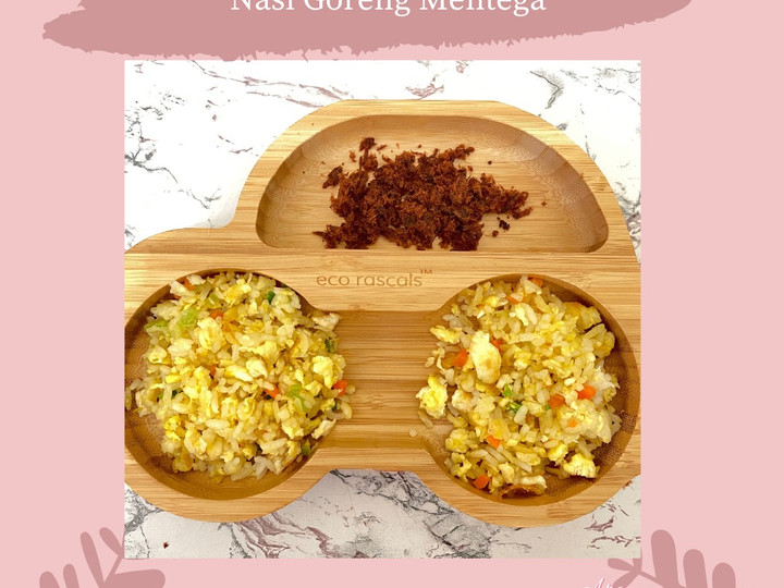 Cara Gampang Membuat Nasi Goreng Mentega MPASI 1+ yang Bikin Ngiler