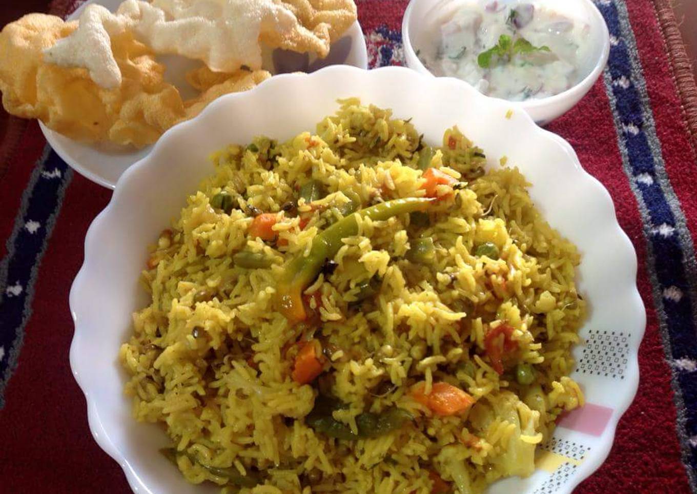Mix vegetable and sprouts Tahiri