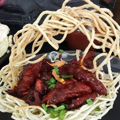 A picture of Veg 99 with Noodles(leftover)Basket.