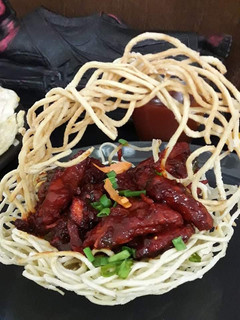 A picture of Veg 99 with Noodles(leftover)Basket.