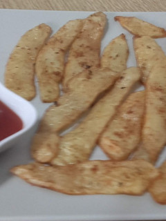 Una foto de Pieles crujientes de patatas
