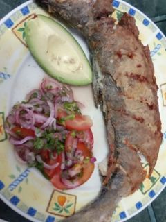 Una foto de Pescado frito