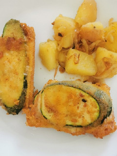 Cukkini cordon bleu recept fotója