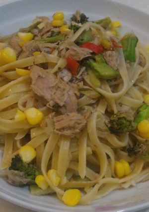 Foto resep Spicy Tuna Pasta