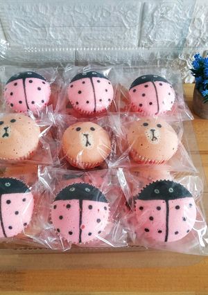 Foto resep Cupcake Kukus Karakter Simple