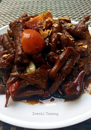 Foto resep Ceker Tempe Tahu Masak Kecap