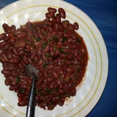 Red beans stew A picture of Red beans stew.