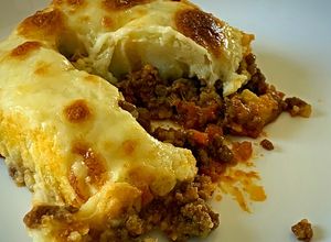 Una foto de Pastel de patata y carne molida