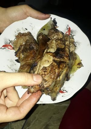 صورة لوصفة صدر دجاج ملفوف بالشحم
