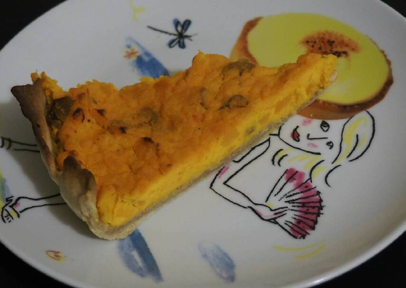 Tarte potimarron châtaignes