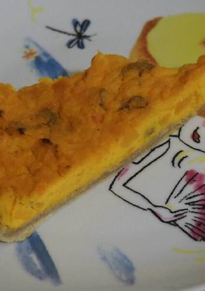 Une photo de Tarte potimarron châtaignes