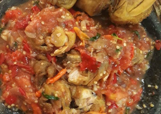 Ayam Kuning Sambal Penyet