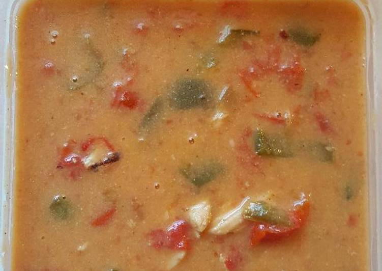 Saturday Fresh Chicken Fajita soup