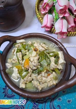 Foto resep Jangan Ndeso (Sayur Tempe Lombok Ijo)