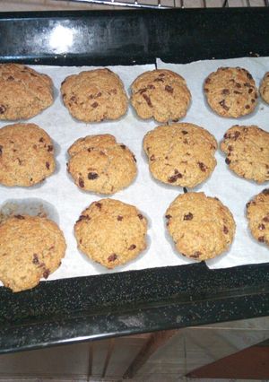 A picture of Oatmeal cookies.