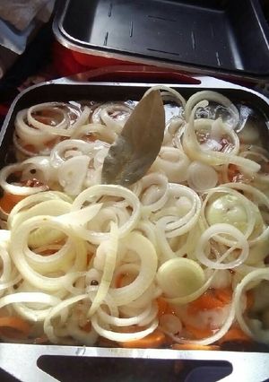 Una foto de Alitas de pollo en escabeche