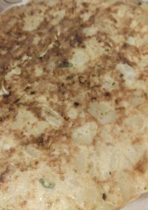 Una foto de Tortilla de papa (hervida) ❤️muy fácil