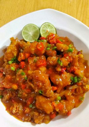 Foto resep Fillet Ayam Saus Padang