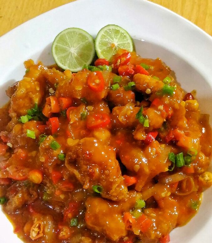 Foto resep Fillet Ayam Saus Padang