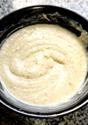 Una foto de Salsa de yogurt natural y mostaza