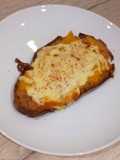 Bruschetta de tomate y queso