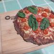 PIZZA CON MASA DE QUINOA ROJA🍕🍕🍕
