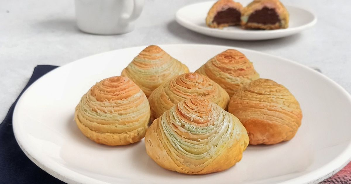 Resep Thousand Layer Mooncake oleh Erlina - Cookpad