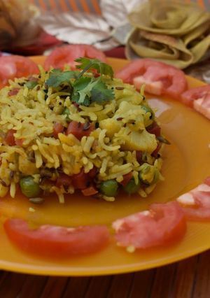 A picture of Achari Khichdi.