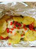 Tilapia al horno con vegetales