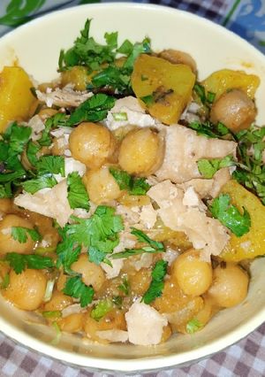 A picture of Cumin Tarka Chaat.