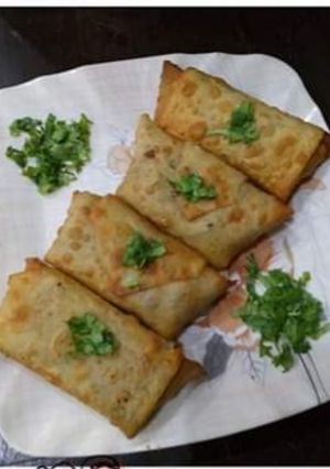 A picture of Chicken roll.