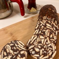 A picture of Mosaic Cake.
