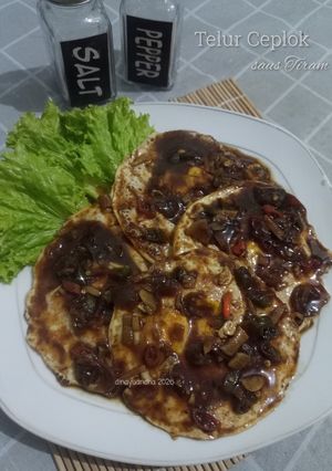 Foto resep Telur Ceplok saus Tiram