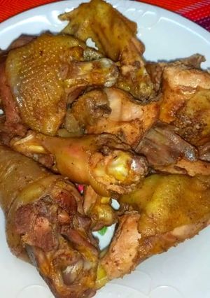 A picture of Stir fried chicken.