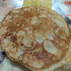 Fluffy pineapple pancakes#kidsrecipecontest#jikonichallenge A picture of Fluffy pineapple pancakes#kidsrecipecontest#jikonichallenge.