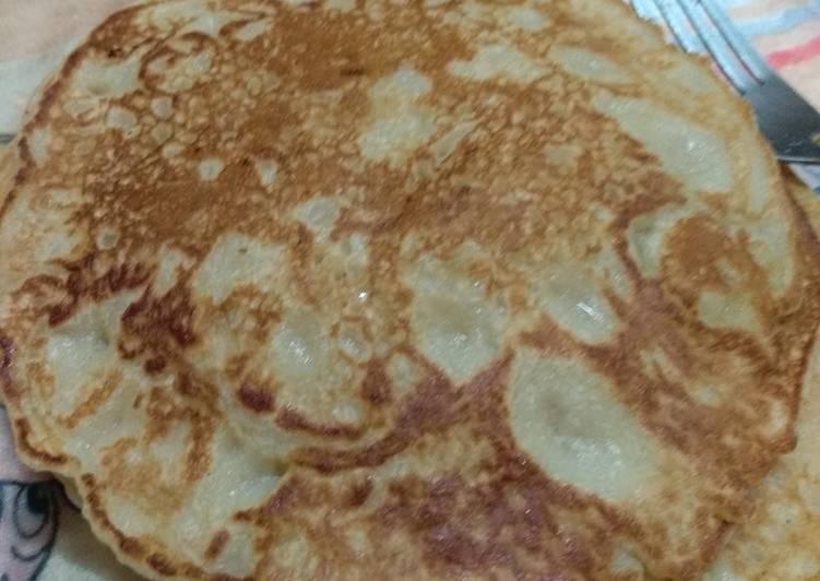 Recipe of Perfect Fluffy pineapple pancakes#kidsrecipecontest#jikonichallenge