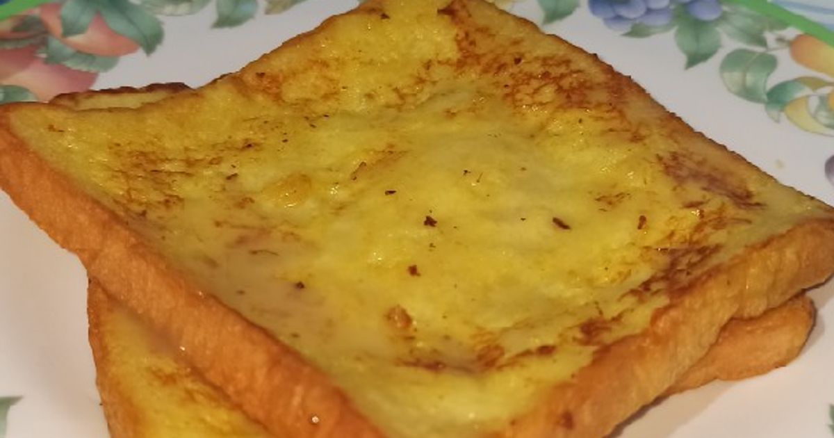 Taost Roti Resep French Toast / Roti Telur oleh Novia Rezeki Ananda - Cookpad