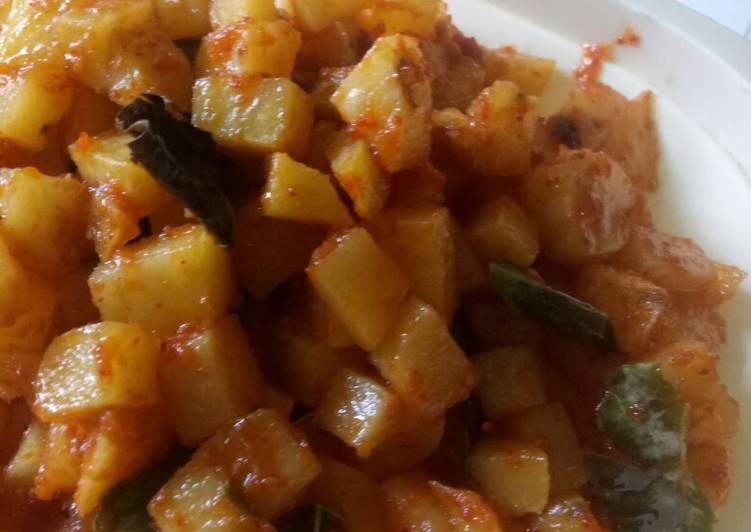 Kentang balado simple sederhana